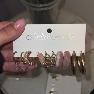 Set of 5 pair earrings